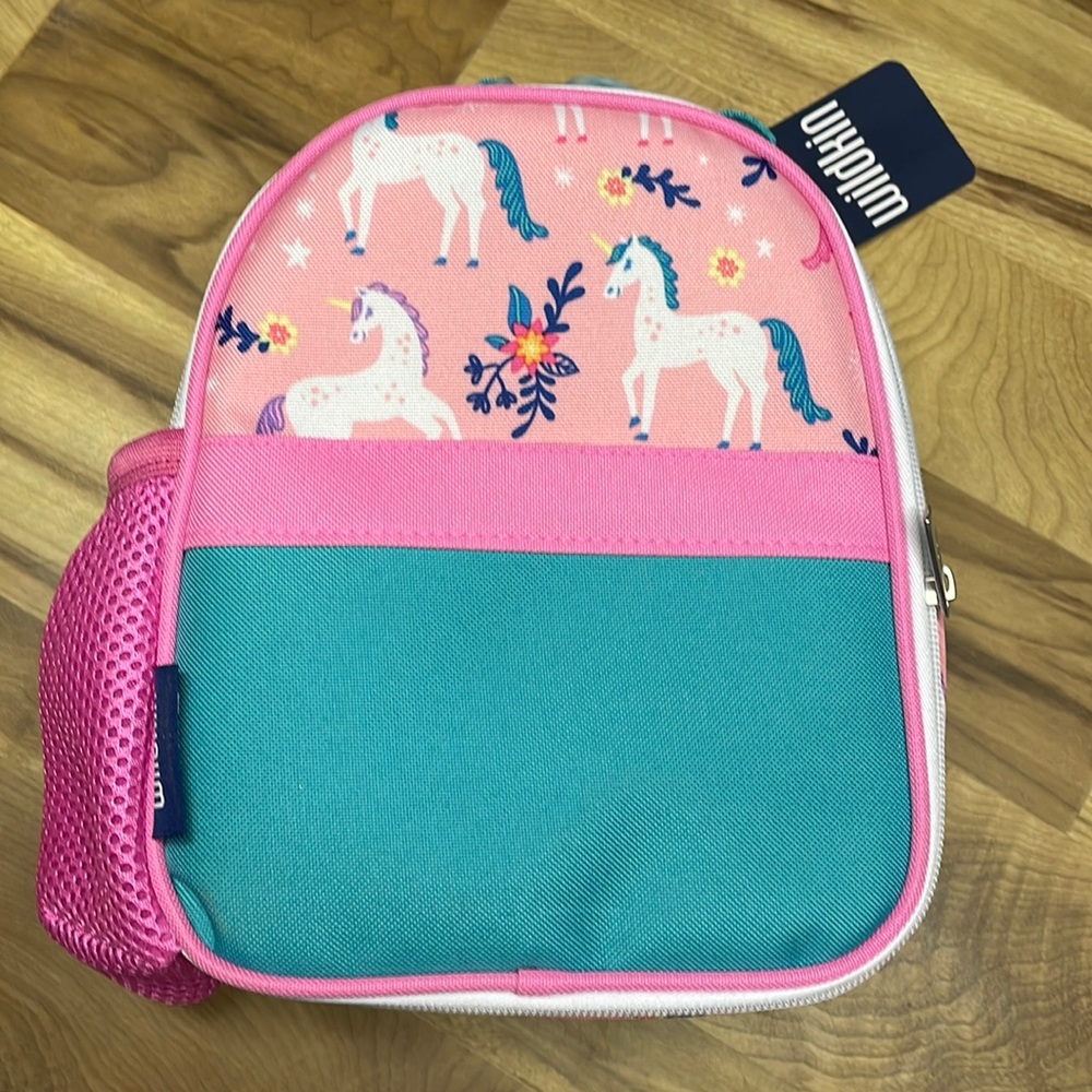 wildkin unicorn lunch bag